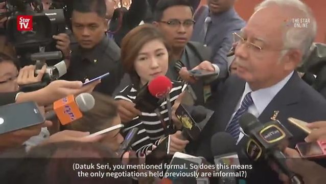 Najib: No formal negotiations with North Korea yet