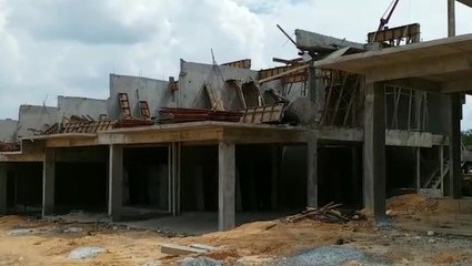 Stop-work order issued after concrete slab falls on worker