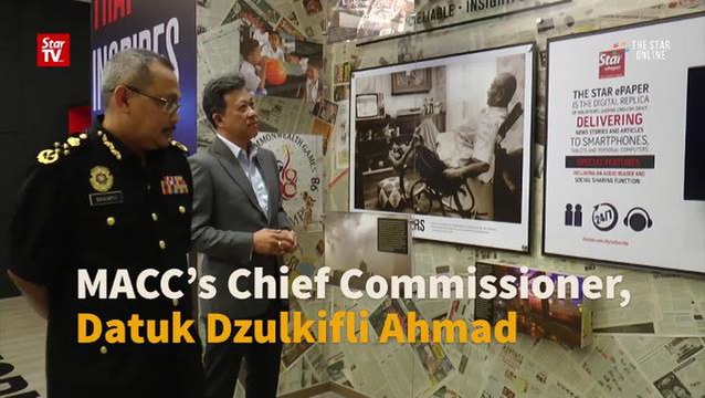 Malaysian Anti-Corruption Commission (MACC) visit to Menara Star