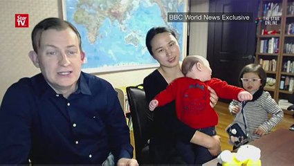 Internet-famous family reacts to viral BBC interview