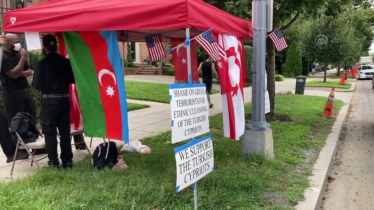 Washington'da yaşayan Türklerden Türkiye'nin Doğu Akdeniz politikasına destek
