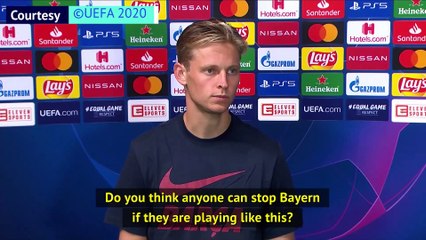 City the only team who can challenge Bayern - De Jong