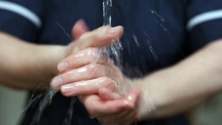 Washing hands to kill coronavirus