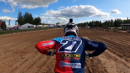 GoPro Lap with ARMINAS JASIKONIS - MXGP of Riga 2020