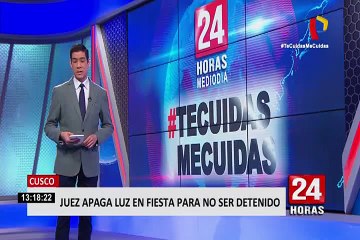 Cusco: Juez apaga las luces en una fiesta para no ser intervenido por la Policía