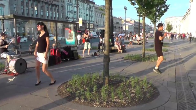 Saint-Pétersbourg danseuse & musicien 0068 - 07