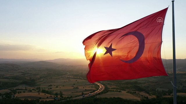 Dumlupınar Şehitliği'nde gün batımı - KÜTAHYA