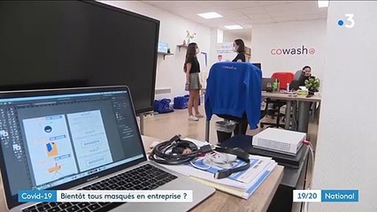 Covid-19 : bientôt tous masqués en entreprise ?