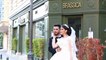 Must-see moment bride and groom have wedding photos interrupted by Beirut blast