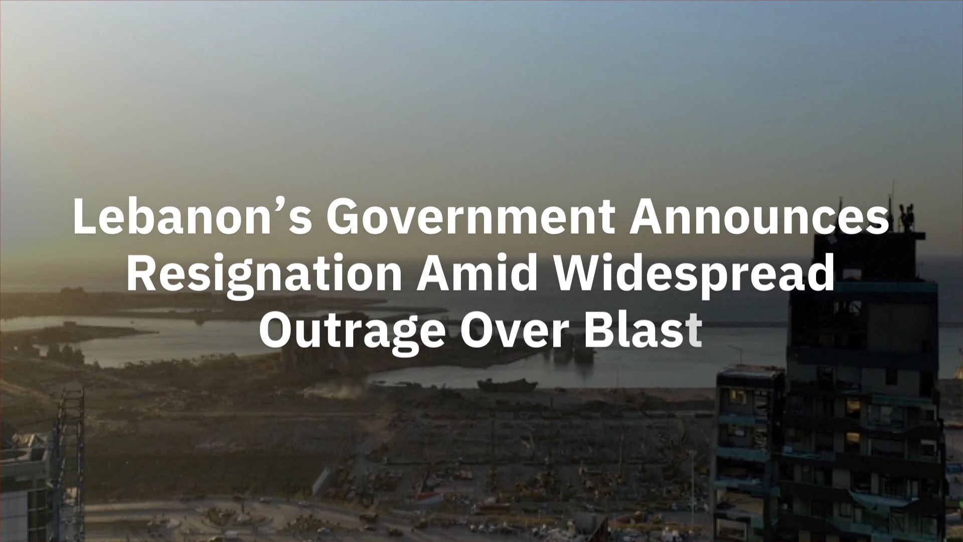 Prime Minister Hassan Diab Steps Away