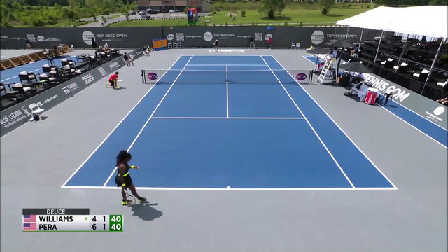 Lexington - Serena Williams a eu chaud !