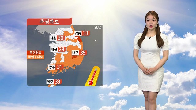 [날씨] 오늘 무더위 기승...곳곳 강한 소나기 / YTN