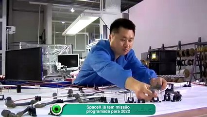 SpaceX já tem missão programada para 2022