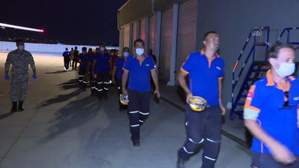 Lübnan'da görev yapan arama-kurtarma ekipleri yurda döndü - ANKARA