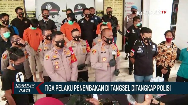 Polisi Dalami Motif 3 Remaja Pelaku Teror Penembakan di Tangerang