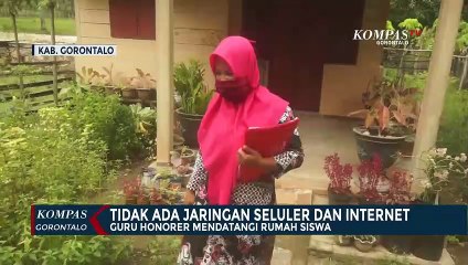 Download Video: Tidak Ada Jaringan Seluler dan Internet, Guru Honorer Mendatangi Rumah Siswa