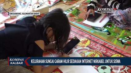 Internet Gratis di Kantor Kelurahan Tersedia untuk Siswa Kerjakan Tugas