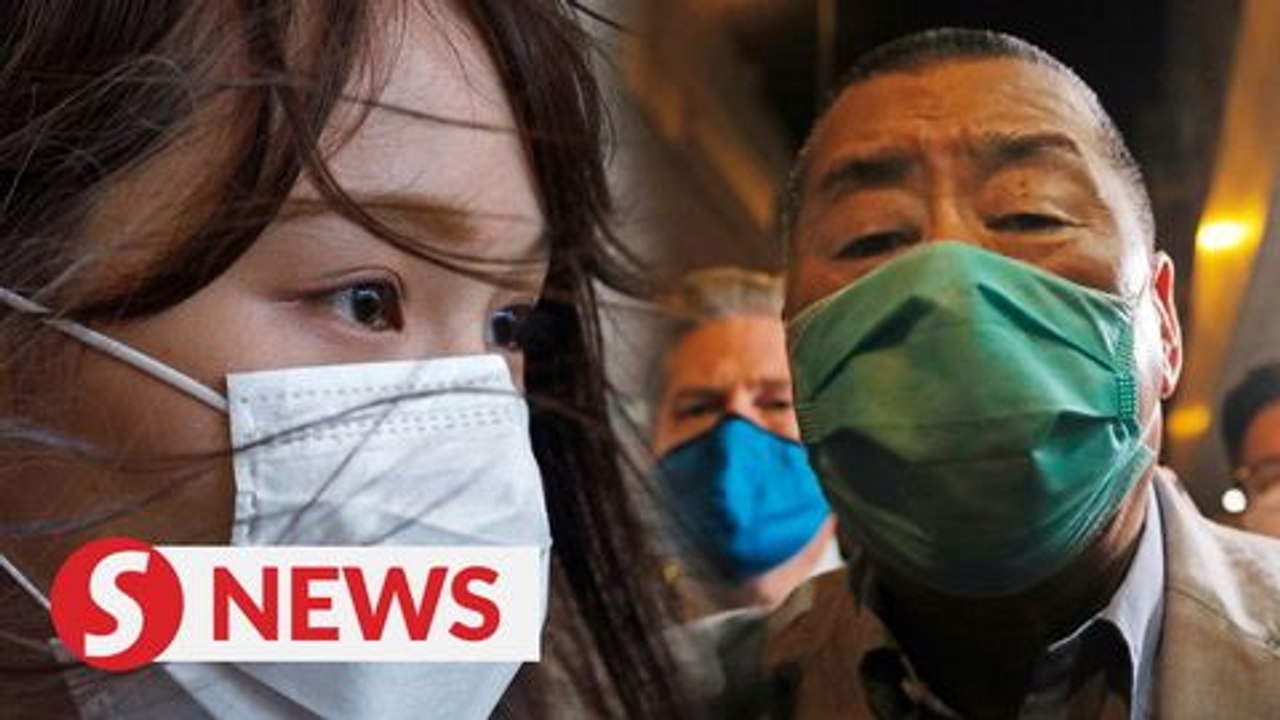 Hong Kong media tycoon Jimmy Lai and activist Agnes Chow released on bail