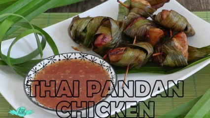How to make Super Easy THAI PANDAN CHICKEN | FOXY FOLKSY Recipes