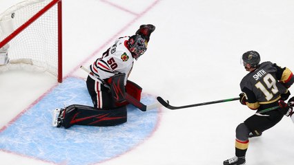 Jonathan Marchessault sets up Reilly Smith's nice backhand