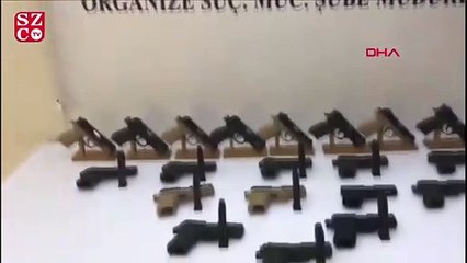 Küçükçekmece'de silah operasyonu