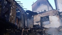 Çorum'da facia; Kümeste başlayan yangında 3 ev kül oldu 5 kişi öldü