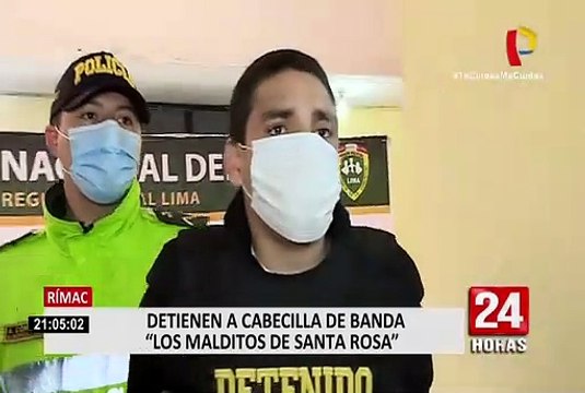 Sujeto con varios antecedentes policiales fue capturado en el Rímac