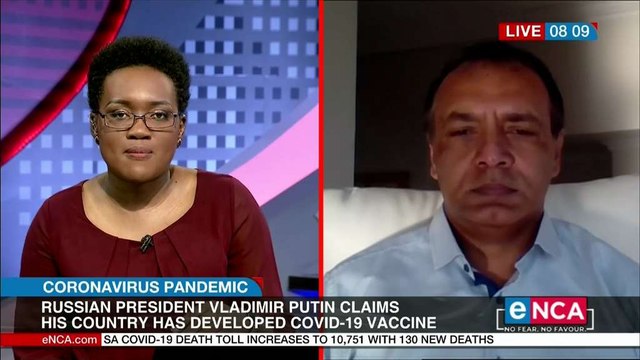Putin claims his country has developed a COVID-19 vaccine