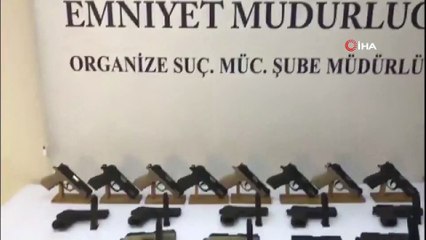 - Küçükçekmece’de namlusu değiştirilen 21 adet tabanca ele geçirildi