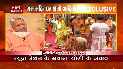 UP CM Yogi Adityanath's exclusive interview at News Nation