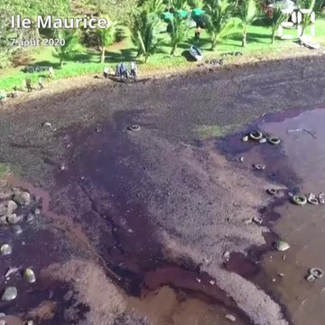 Ile Maurice: Menace de marée noire après l'échouage d'un bateau