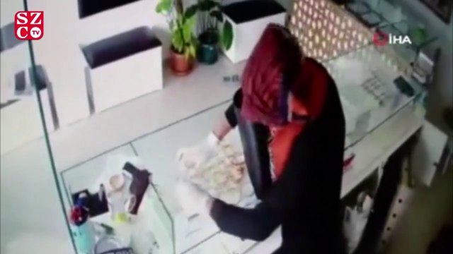 Film gibi kuyumcu soygununun güvenlik kamerası görüntüleri ortaya çıktı