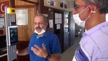 Meslek lisesinden ateş ölçerli, maske uyarılı yüz tanıma cihazı