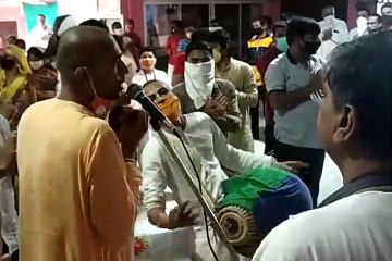 श्रीकृष्ण जन्माष्टमी पर हुआ विशेष श्रृंगार, कोरोना के चलते सूने रहे मंदिर