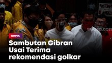 Sambutan Gibran Usai Terima Rekomendasi Golkar