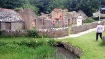 Tyneham village and telephone box