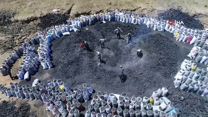 Bin 400 rakımda kan ter içinde ekmek mücadelesi