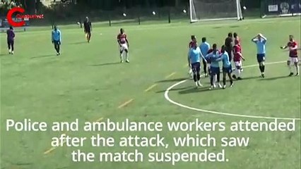 Hakeme böyle saldırdı