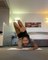 Woman Shows Amazing Flexibility While Doing Contortion and Balancing Practice