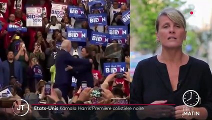 Présidentielle américaine : Joe Biden choisit Kamala Harris pour être sa colistière