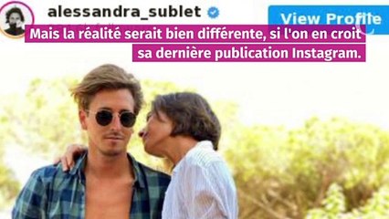 Alessandra Sublet toujours en couple : c'est l'amour fou avec Jordan