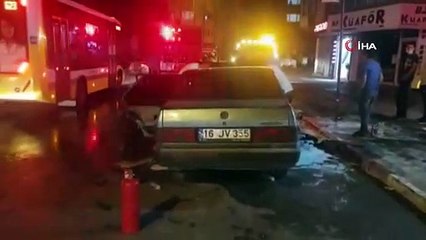 Bursa\'da korku dolu anlar!