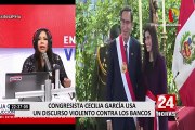 Congresista Cecilia García podría ser denunciada por delitos contra el honor, según especialistas