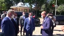 Bilal Erdoğan, Şeyh Edebali Türbesini ziyaret etti, tarihi camide namaz kıldı
