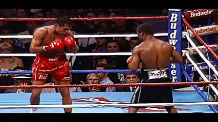 Oscar De La Hoya -v- Shane Mosley I - 2000 (highlights)