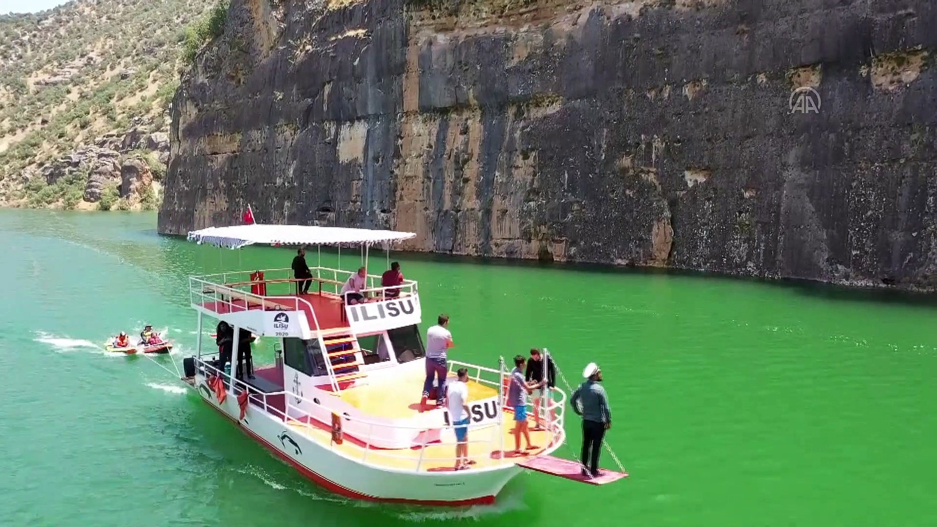 Botan Çayı'nda kano keyfi yaşanıyor - SİİRT - Dailymotion Video