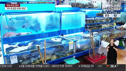 2.5배 된 고등어 경매가…최장 장마에 수산물값 '들썩'