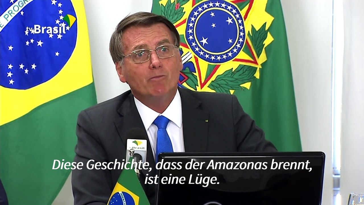 Bolsonaro: Regenwälder können nicht brennen