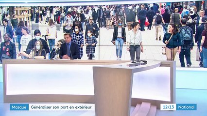 Coronavirus : le port du masque en voie de généralisation