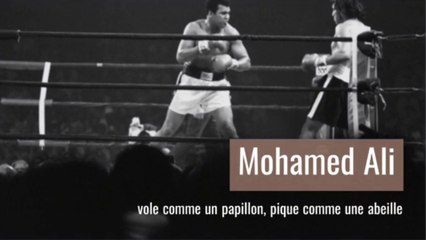 Mohamed Ali :  boxeur de légende